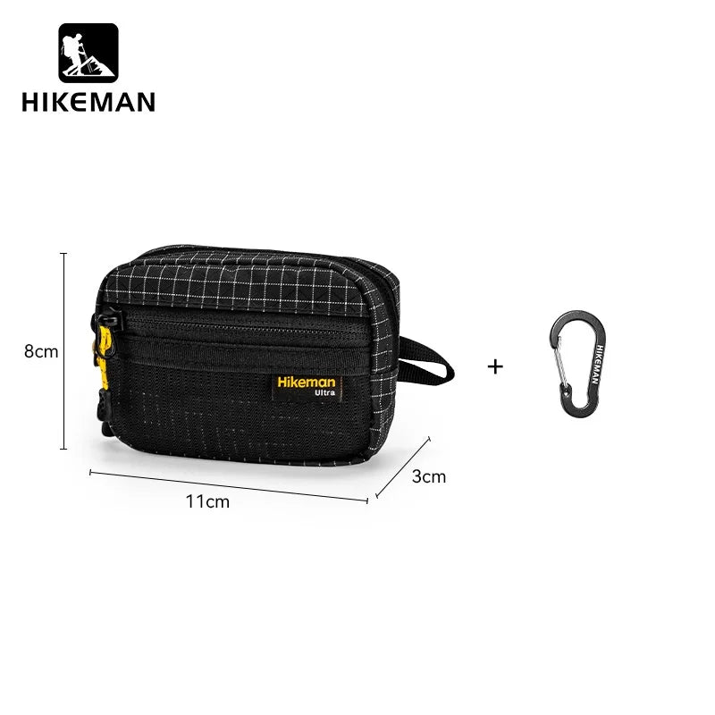 HIKEMAN Multifunctional Utility Bag Outdoor Camping Tactical Hanging Bag Accessories Storage Card Bag